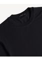 Camiseta Regular Básica  Para Hombre Negro Seven Seven de Seven Seven