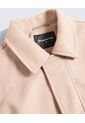 Camiseta Oversize Con Textura  Para Hombre Taupe Seven Seven de Seven Seven