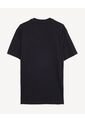 Camiseta Regular Básica  Para Hombre Negro Seven Seven de Seven Seven
