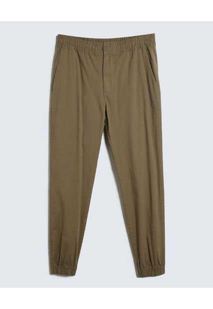 Pantalon Para Hombre Jogger Color Verde Oliva Marca Seven Seven #45071040