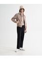 Camiseta Oversize Con Textura  Para Hombre Taupe Seven Seven de Seven Seven