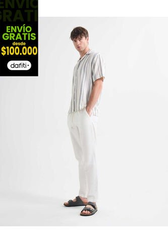 Pantalon Para Hombre  Color Marfil Marca Seven Seven #45071119 Seven Seven