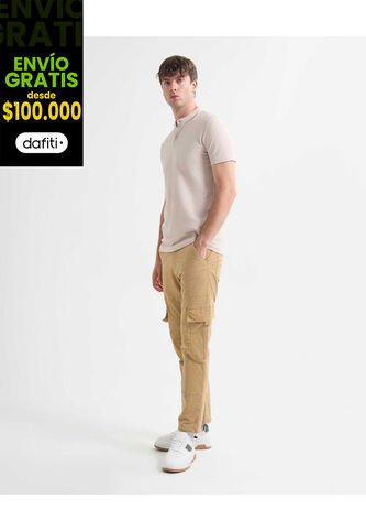 Pantalon Para Hombre  Color Camel Marca Seven Seven #45071056 Seven Seven