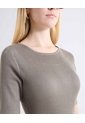 Vestido Largo Textura Punto  Para Mujer Gris Seven Seven de Seven Seven