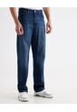 Jean Straight Tono Oscuro  Para Hombre Azul Seven Seven de Seven Seven