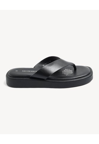 Sandalias Cruzadas  Para Mujer Negro Seven Seven Seven Seven