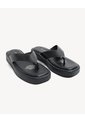 Sandalias Cruzadas  Para Mujer Negro Seven Seven de Seven Seven