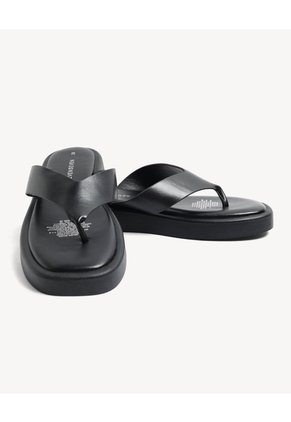 Sandalias Cruzadas Para Mujer Negro Seven Seven