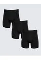 Boxer Para Hombre Fleat Seamer Medio Color Negro Marca Seven Seven #45000371 de Seven Seven