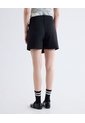 Falda Short Con Cinturón  Para Mujer Negro Seven Seven de Seven Seven