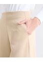 Pantalón Culotte Aberturas Laterales  Para Mujer Beige Seven Seven de Seven Seven