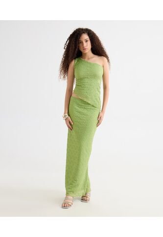 Camiseta Para Mujer Manga Sisa Moda Color Verde Marca Seven Seven #28096441 Seven Seven