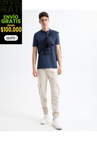 Pantalon Para Hombre Jogger Color Beige Marca Seven Seven #45071075 Seven Seven