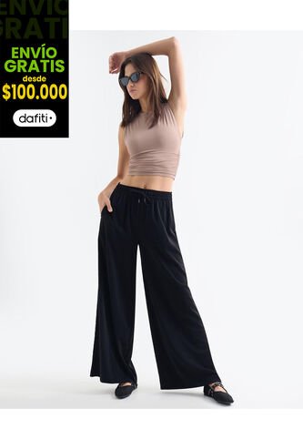 Pantalon Para Mujer  Color Negro Marca Seven Seven #28071859 Seven Seven