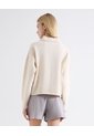 Saco Cuello Camisero Botonadura Frontal  Para Mujer Beige Seven Seven de Seven Seven