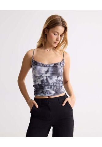 Camiseta Para Mujer Manga Sisa Moda Color Gris Marca Seven Seven #28096434 Seven Seven