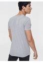 Camiseta Para Hombre Manga Corta Color Gris Jaspe Marca Seven Seven #45091230 de Seven Seven