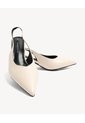Tacones Bicolor Tipo Sandalia  Para Mujer Blanco Seven Seven de Seven Seven