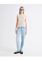 Chaleco Tricot Estrella Crochet  Para Mujer Blanco Seven Seven de Seven Seven