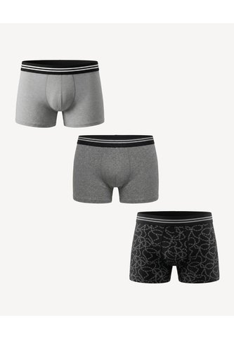 Bóxer Corto Estampados Surtidos Pack X3 X3 Para Hombre Gris Seven Seven Seven Seven