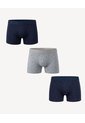 Bóxer Medio Diseños Surtidos Pack X3 X3 Para Hombre Azul Seven Seven de Seven Seven
