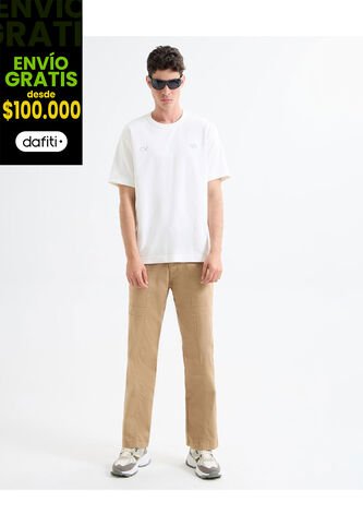 Pantalon Para Hombre Chino Color Camel Marca Seven Seven #45071094 Seven Seven