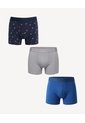 Bóxer Corto Pretina Contraste Pack X3 X3 Para Hombre Surtido Seven Seven de Seven Seven