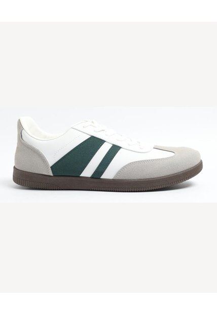 Tenis De Paneles Combinados  Para Hombre Azul Seven Seven