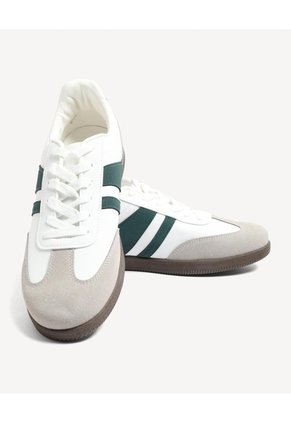 Tenis De Paneles Combinados  Para Hombre Azul Seven Seven