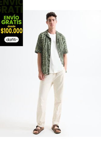 Pantalon Para Hombre  Color Crema Marca Seven Seven #45071069 Seven Seven