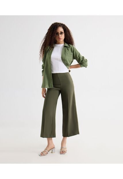 Camiseta Para Mujer Manga Corta Cuello Redondo Color Crudo Marca Seven Seven #28096446