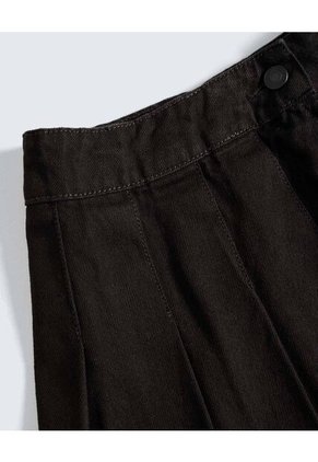 Falda Para Mujer Medio Color Negro Marca Seven Seven #28140916