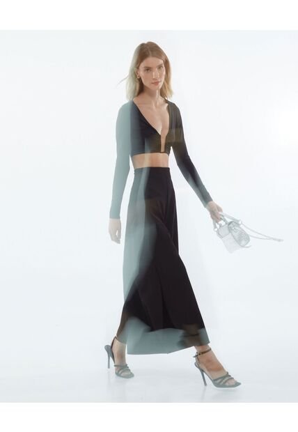 Pantalon Para Mujer  Color Negro Marca Seven Seven #28071542