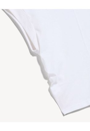 Camiseta Para Mujer Manga Corta Cuello Redondo Color Crudo Marca Seven Seven #28096446