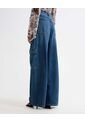 Jean Para Mujer Wide-Leg Color Azul Medio Marca Seven Seven #28160882 de Seven Seven