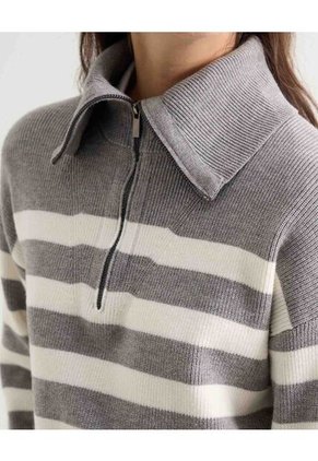 Saco Para Mujer Abierto Color Gris Marca Seven Seven #28330675
