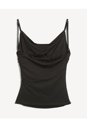 Camiseta Para Mujer Manga Sisa Moda Color Negro Marca Seven Seven #28096483