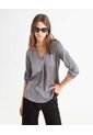 Blusa Para Mujer Manga 3/4 Color Gris Oscuro Marca Seven Seven #28123988 de Seven Seven