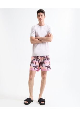 Pantaloneta Para Hombre  Color Rosa Marca Seven Seven #45280072 Seven Seven