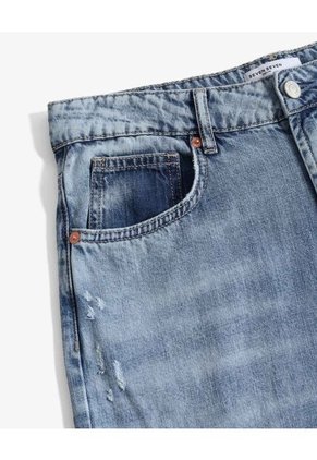 Jean Para Mujer Straight Color Azul Marca Seven Seven #28160995