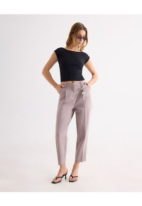 Camiseta Para Mujer Manga Corta Cuello Redondo Color Negro Marca Seven Seven #28096454