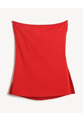 Camiseta Para Mujer Straple Color Rojo Marca Seven Seven #28096475
