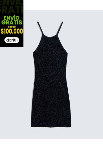 Vestido Para Mujer Manga Sisa Color Negro Marca Seven Seven #28171320 Seven Seven