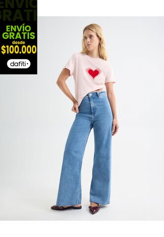 Jean Para Mujer Retro Color Azul Claro Marca Seven Seven #28160935 Seven Seven