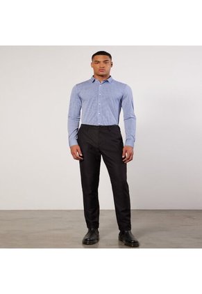 Camisa Para Hombre Manga Larga  Color Azul  Marca Seven Seven #45011953