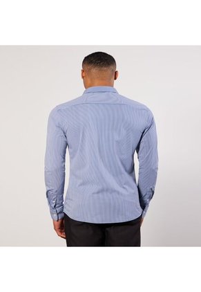 Camisa Para Hombre Manga Larga  Color Azul  Marca Seven Seven #45011953