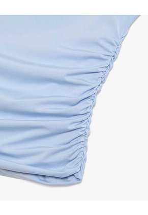 Camiseta Para Mujer Manga Corta Cuello Redondo Color Azul Marca Seven Seven #28096530