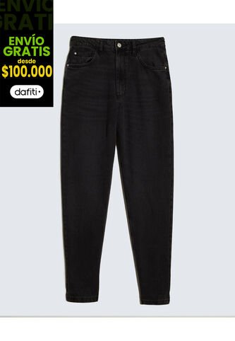 Jean Para Mujer Mom Color Negro Marca Seven Seven #28160899 Seven Seven