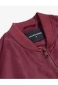 Chaqueta Bomber Con Cremallera  Para Hombre Rojo Seven Seven de Seven Seven