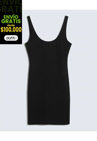 Vestido Para Mujer Manga Sisa Color Negro Marca Seven Seven #28171342 Seven Seven